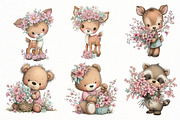 whimsical spring Animals clipart, an Illustration by Designworld (Thumbnail 3 of 7)