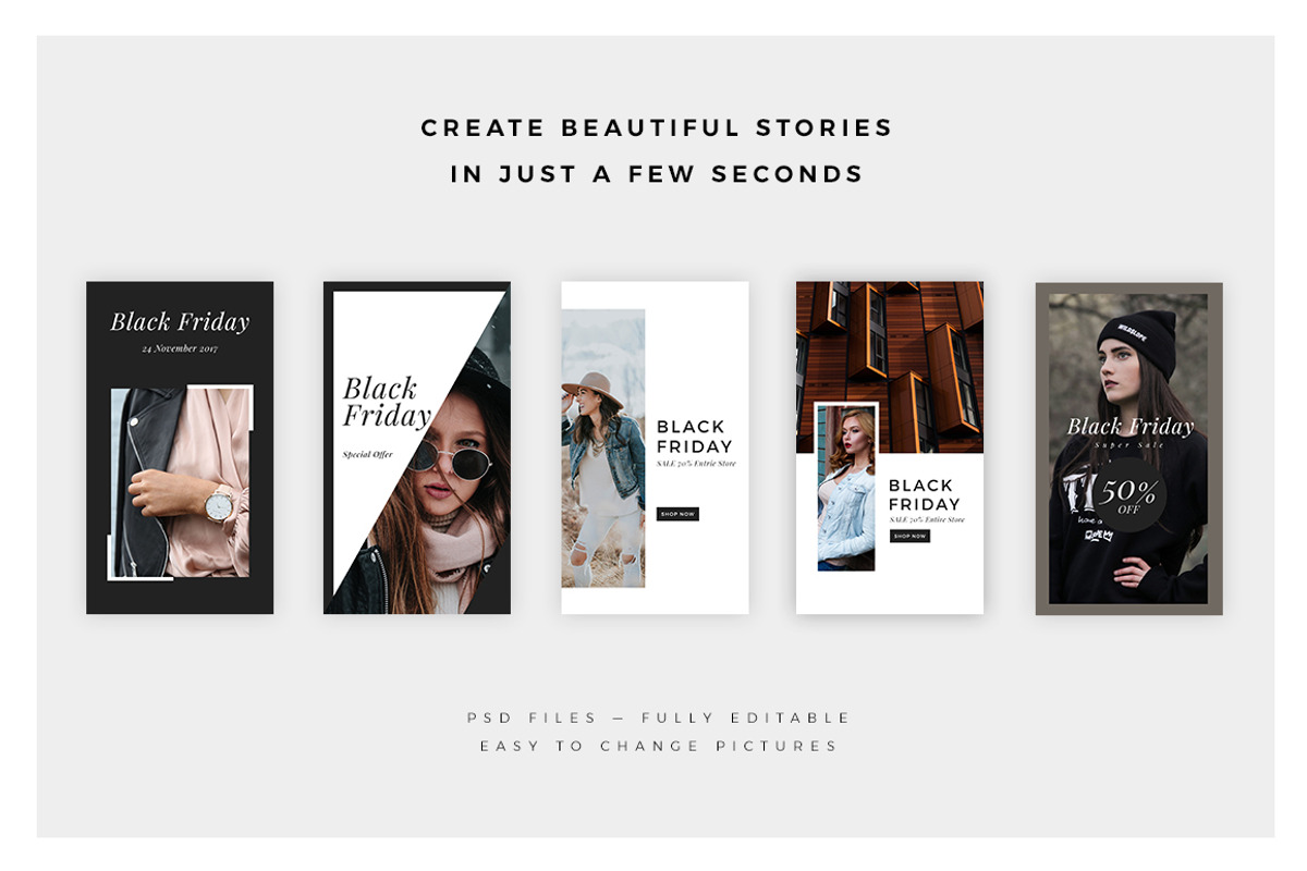 Ultimate Black Friday Social Media, a Social Media Template by MinimalStudioCo (Photo 35 of 67)