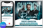 Church Flyer | Canva Flyers, a Social Media Template by Business Flyers (Thumbnail 1 of 7)