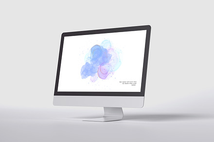 iMac Screen Mockup