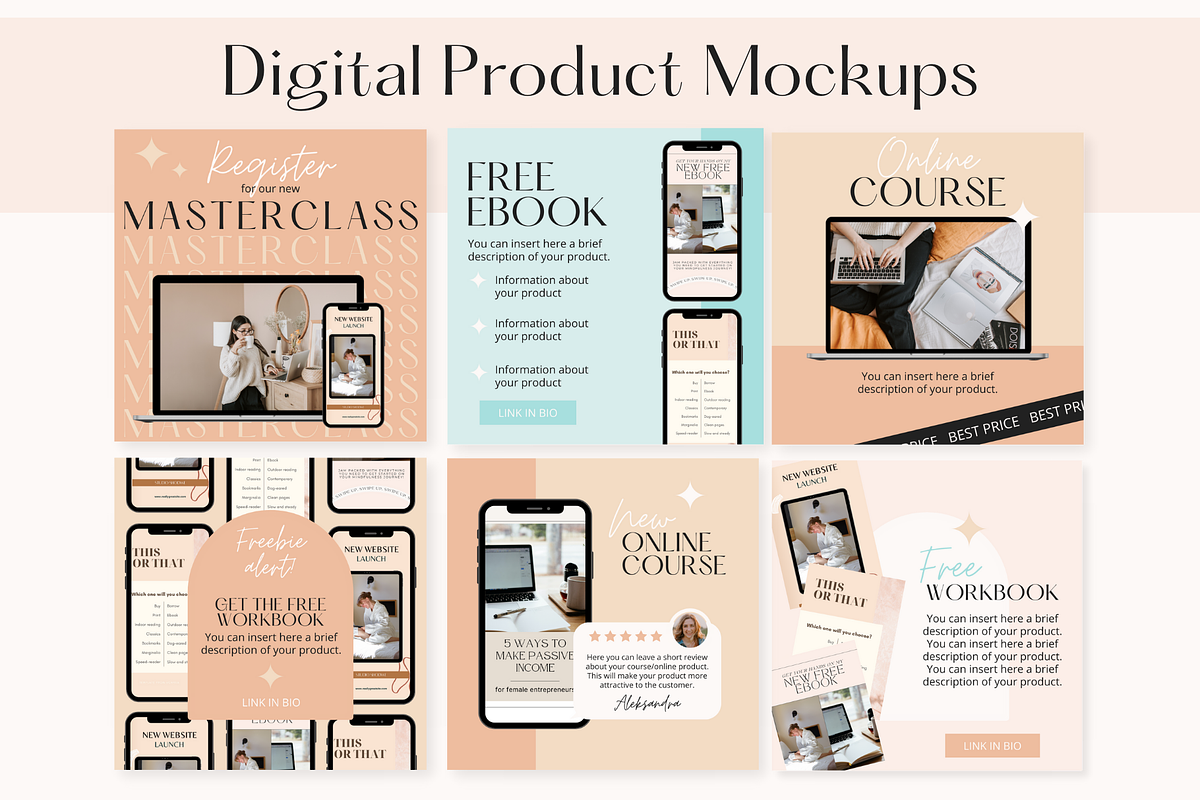 Instagram Creator Canva templates, a Social Media Template by DesignKora (Photo 13 of 19)