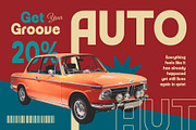 CS Maguire – Retro Font, a Sans Serif Font by Craft Supply Co. (Thumbnail 4 of 8)