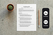 ATS Friendly Resume For Teacher, a Resume Template by SmmrDesign (Thumbnail 1 of 8)
