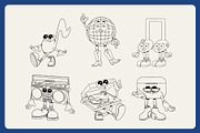 Musical Party - Character Collection, an Illustration by Alina Sh (Thumbnail 6 of 9)