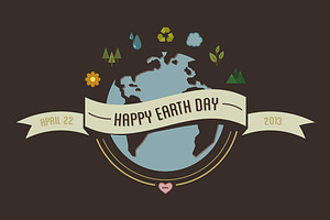 Things for Earth Day - 10 Vectors