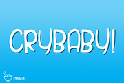 Crybaby, a Script Font by TypeKatsu (Thumbnail 1 of 2)