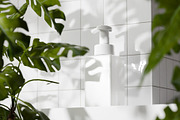 Soap Dispenser Square Bottle Mockup, a Packaging Mockup by Muhazdinata (Thumbnail 2 of 18)