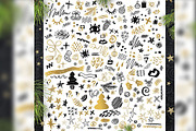 Gold, Black, White, Christmas, an Object Graphic by Iraida_Bearlala (Thumbnail 10 of 10)