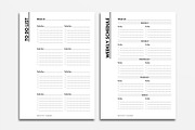 Architect Minimal Planner Template, a Stationery Template by velvetmade.designs (Thumbnail 13 of 13)