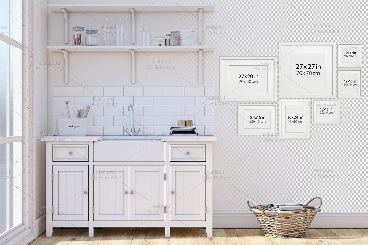Interior Mockup, Laundry Mockup, a Product Mockup by Designed By Gorovaya (Photo 7 of 7)