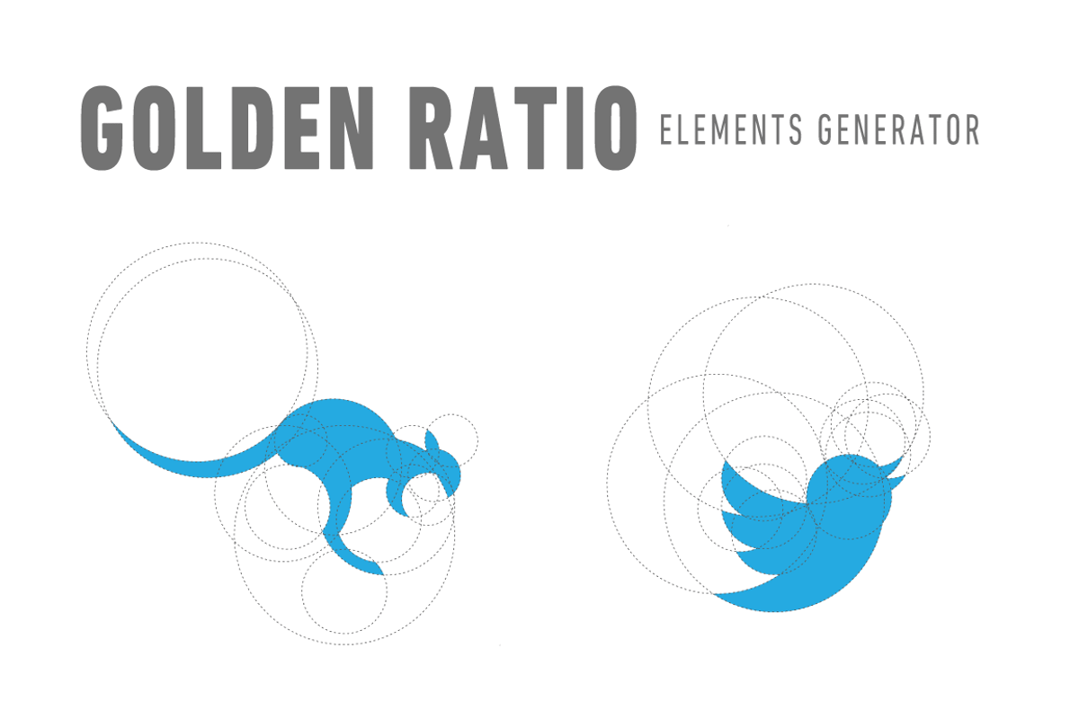 Golden Ratio Elements Generator, a Branding & Logo Template by Damien