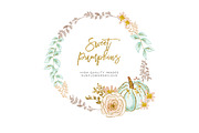 Pumpkin Clip Art, an Illustration by Sunflower Day Love (Thumbnail 2 of 4)