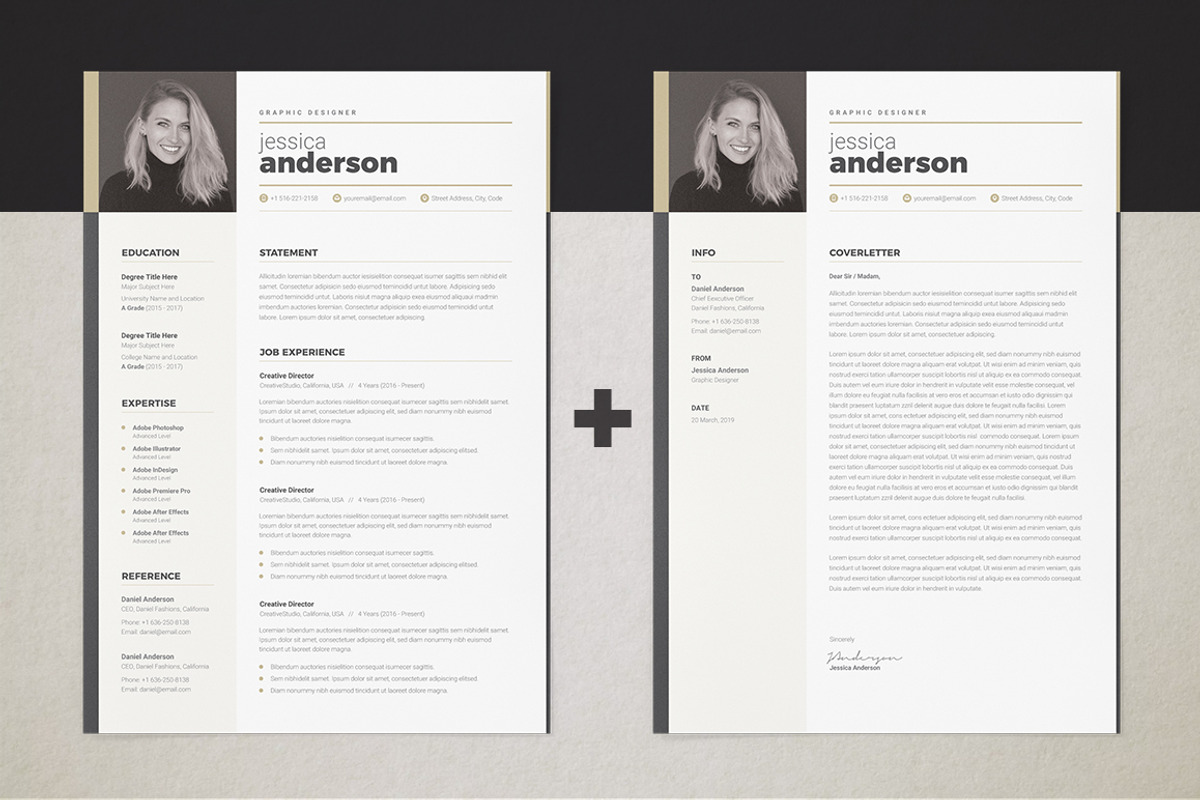 Resume, a Resume Template by DesignJanala (Photo 2 of 4)