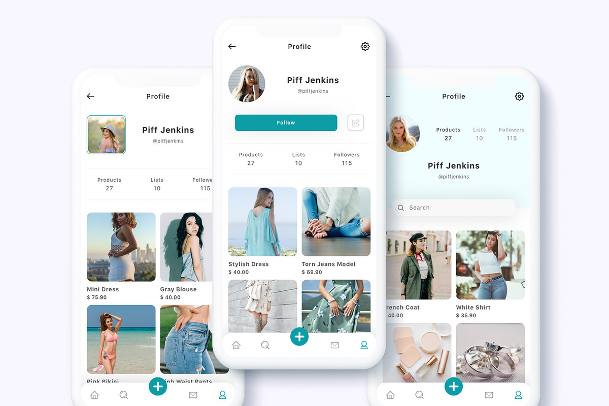 Alive - B2C & C2C eCommerce App Ui, an App Template by Betush (Photo 3 of 6)
