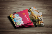 Travel Agency Business Card, a Business Card Template by DesignsLab (Thumbnail 3 of 5)