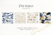 Deep blue watercolor backgrounds, a Texture Graphic by Yuliya Derbisheva (Thumbnail 14 of 14)