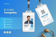 Modern Clean - ID Card, a Card Template by SquidPixey (Thumbnail 1 of 3)