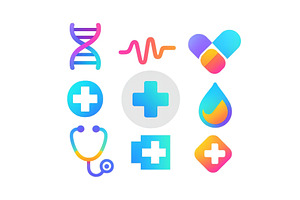 Collection of health and medical, a Healthcare Illustration by ZinetroN