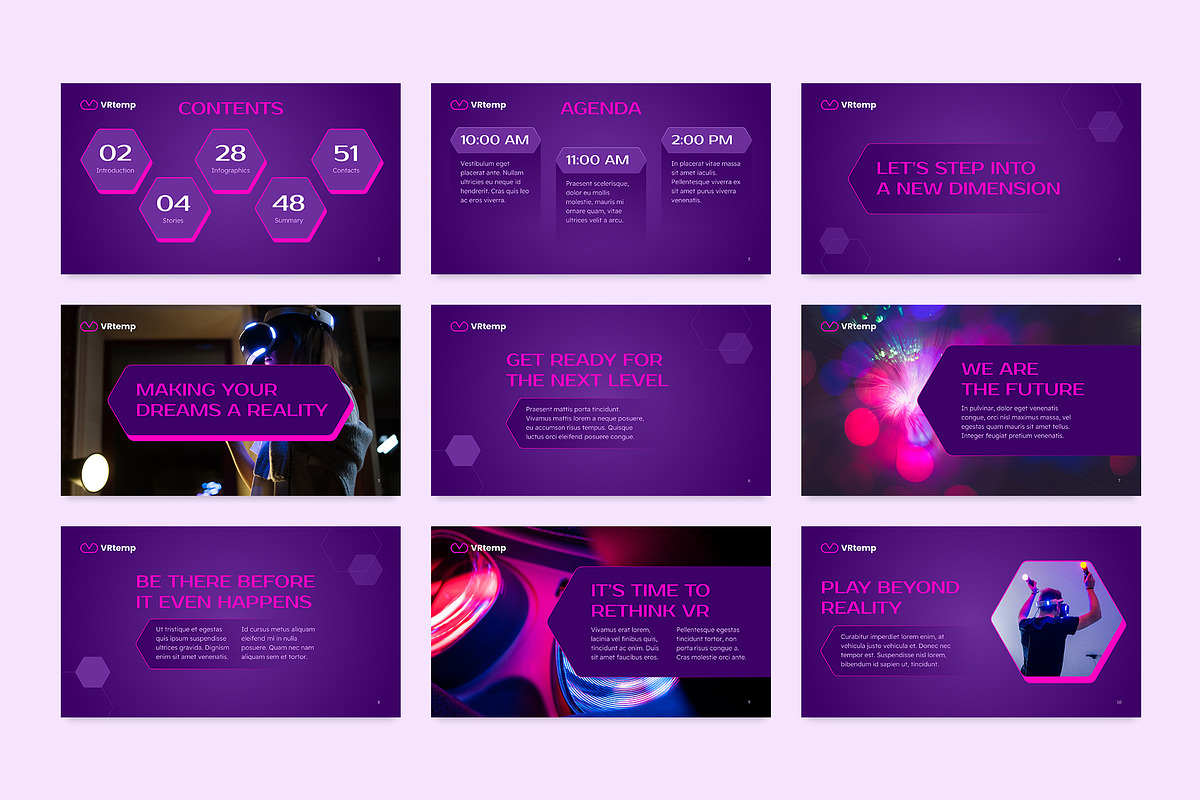 Presentation Virtual Reality, a Presentation Template by TemplatesNow! (Photo 6 of 14)