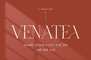 Venatea | New Serif Font With Italic, a Serif Font by Idea Studio (Thumbnail 1 of 10)