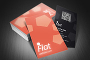 Flat Business Card, a Business Card Template by Rafael Oliveira (Thumbnail 5 of 5)