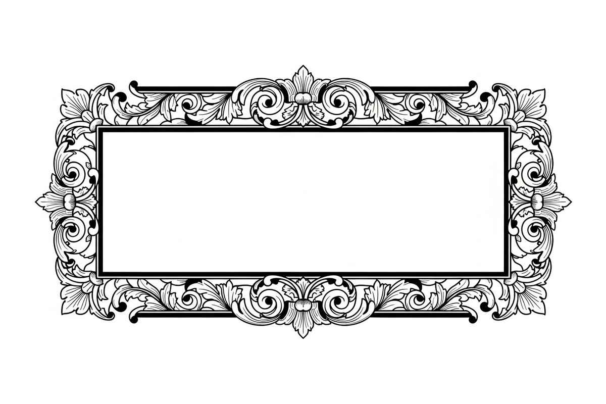 Vintage Ornament Frame Vector Bundle, an Illustration by Creativeshirt (Photo 41 of 51)