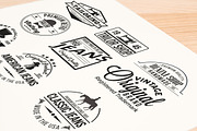 9 Retro Labels, a Branding & Logo Template by Arys Design (Thumbnail 4 of 4)