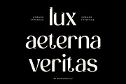 Vorage | Modern Minimalist Typeface, a Serif Font by Mahesans Co (Thumbnail 2 of 10)