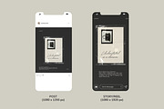 Aesthetic Paper Mockup IG + Stories, a Social Media Template by Studio Suvelle (Thumbnail 7 of 9)