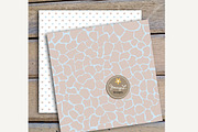 Giraffe Boy Digital Paper & Clipart, a Pattern Graphic by JennyL Designs (Thumbnail 4 of 5)