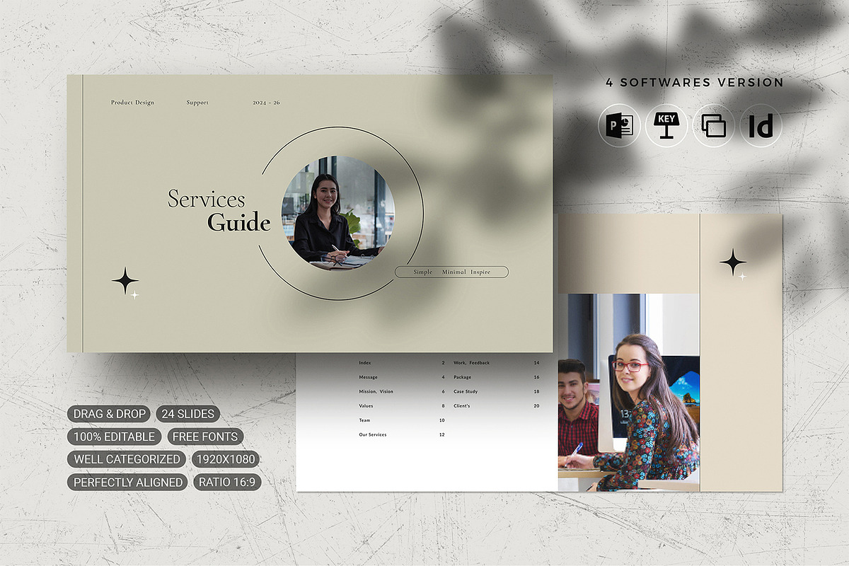 The Brand Presentation Bundle, a Presentation Template by White Graphic (Photo 23 of 26)