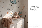 Nursery Wallpaper PNG & PSD Mockups, a Mockup by mock-ups (Thumbnail 5 of 15)