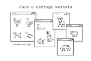 Cottage Pixel Art Collection, an Object Illustration by Invisual Studio (Thumbnail 5 of 12)