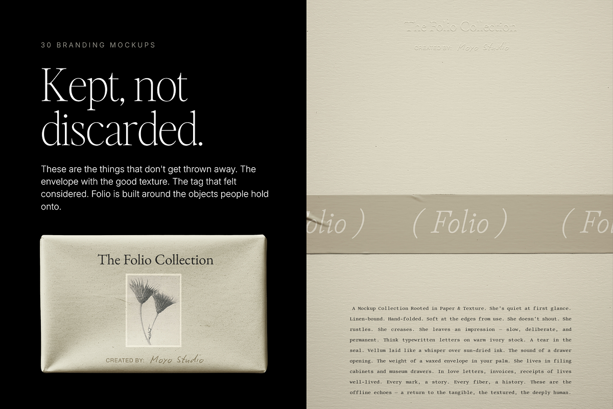 Folio 30 Branding Mockup Collection, an Advertising Mockup by Moyo Studio (Photo 7 of 13)