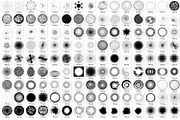 600 Round Design Elements Bundle, an Object Illustration by Kseniya-Omega (Thumbnail 20 of 21)