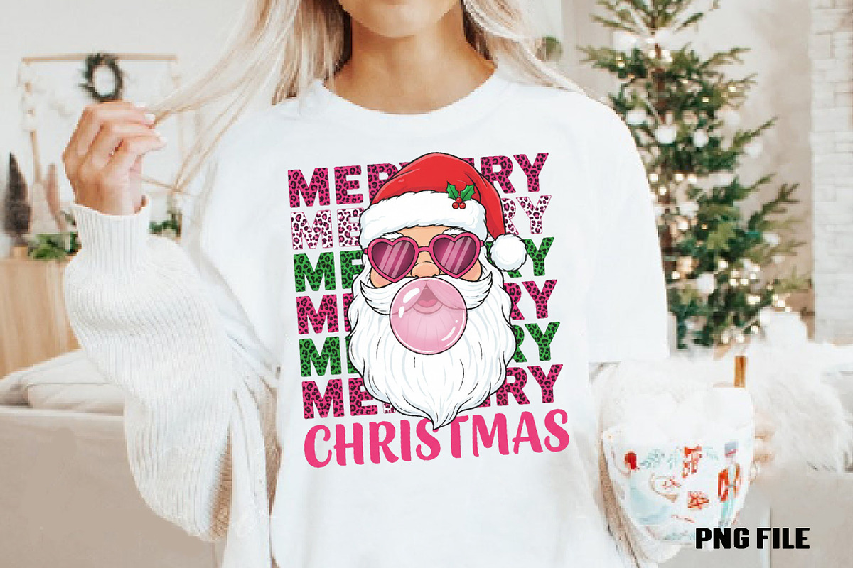Merry Christmas Santa PNG, an Illustration by DreamCafeArt (Photo 2 of 4)