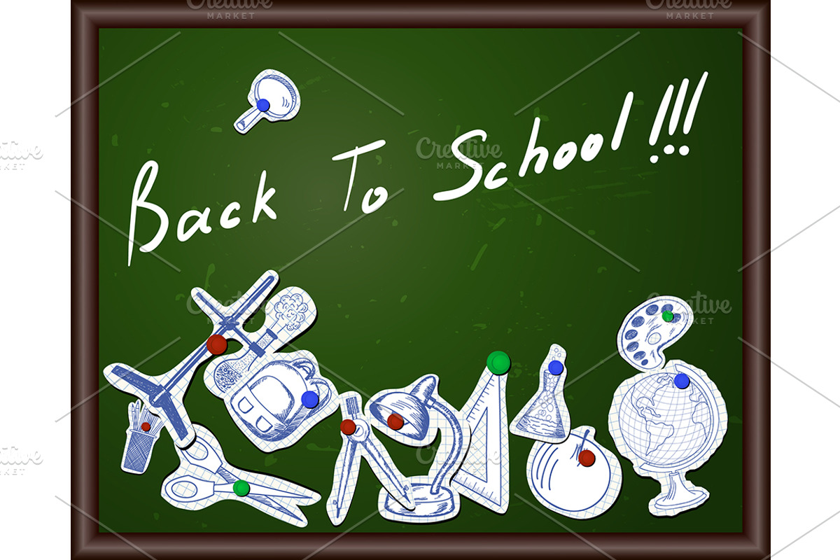 Education doodle set, an Education Illustration by Pavel Vectors (Photo 4 of 5)