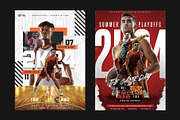5 Basketball Poster Templates, a Flyer Template by Bornx Design (Thumbnail 2 of 6)