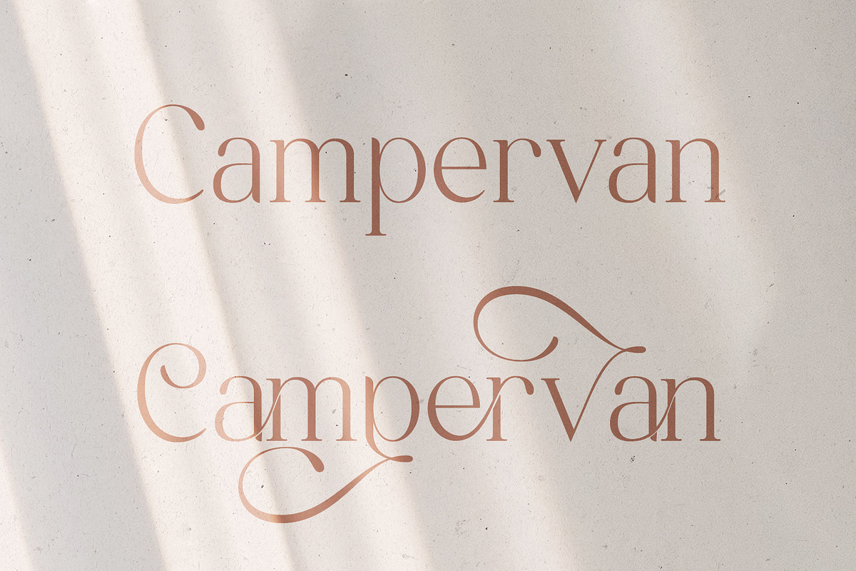 Mitchaella Luxury Unique Serif, a Serif Font by Typetemp Studio (Photo 7 of 19)