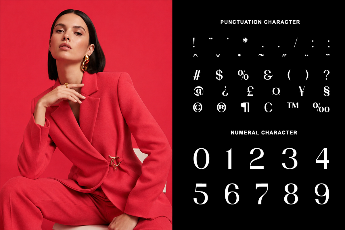 Ruciena Modern Elegant Display Font, a Sans Serif Font by Rasio Studio (Photo 3 of 10)