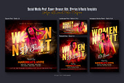 Night Party Social Media Post Bundle, a Social Media Template by Creative_View (Thumbnail 3 of 8)