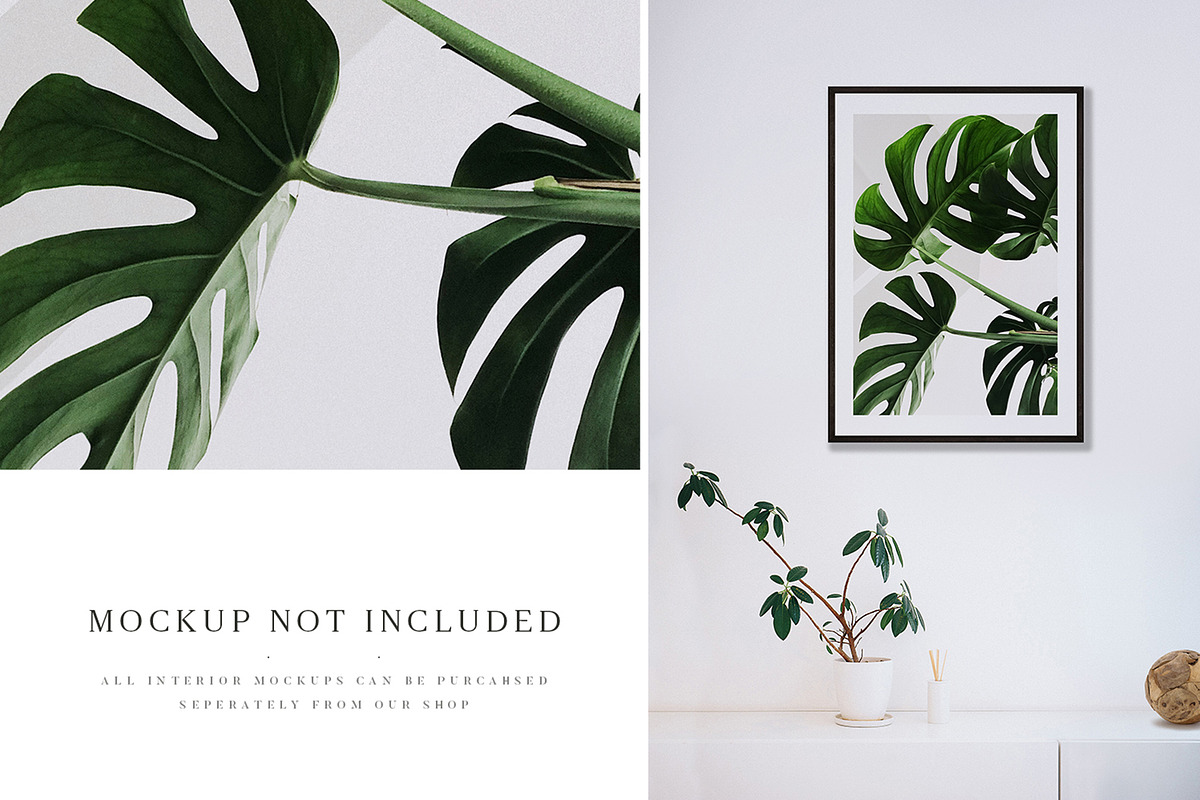 Movable Frames Kit For Mockups, a Print Template by The White Space Co. (Photo 4 of 8)