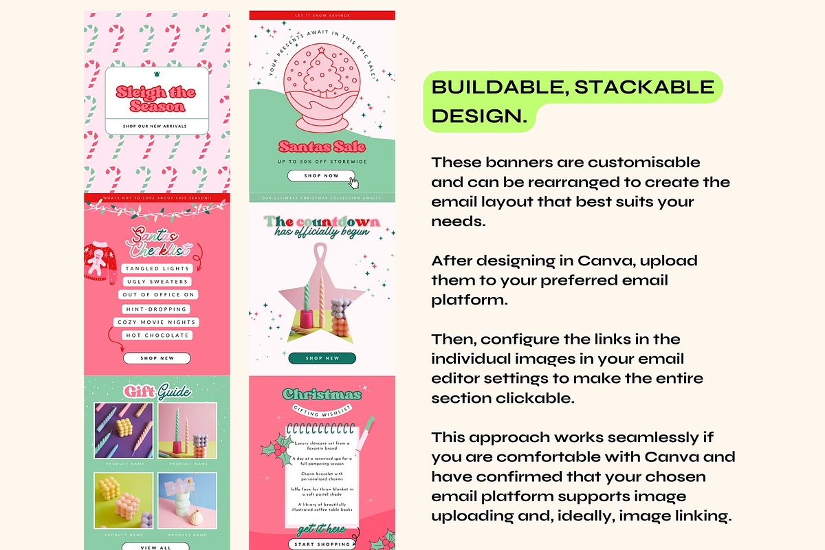 Christmas & New Year Email Templates preview 3