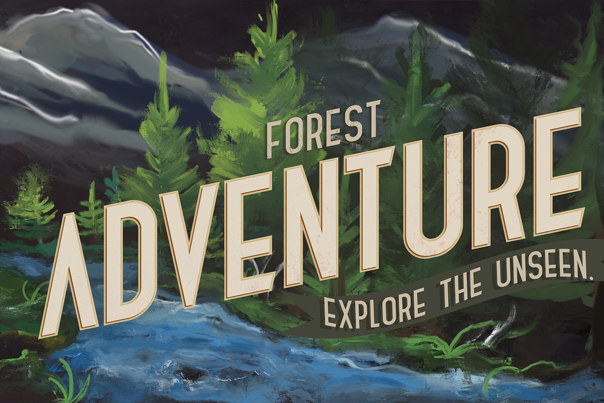 Planina Font preview 8