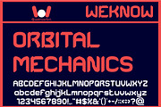 Drift Space font, a Font by weknow (Thumbnail 4 of 8)