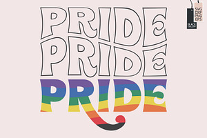 Pride Month Quote SVG Design