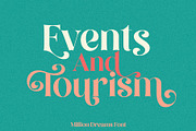 Million Dreams, a Sans Serif Font by INKSUN™ (Thumbnail 4 of 8)