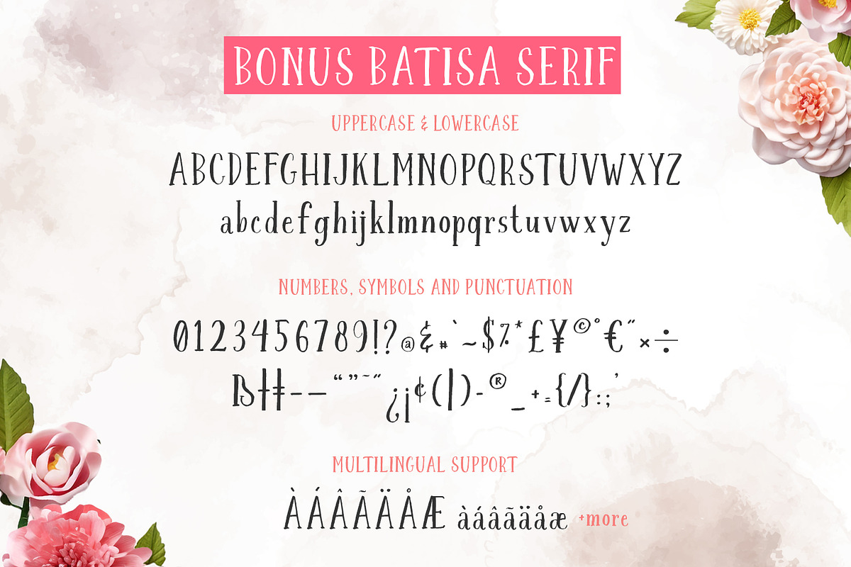 Malesa Brush font, a Handwritten Font by Siwox Studios (Photo 7 of 8)