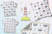 Maritime (elements, patterns), a Decorative Illustration by My Sweet Dreams (Thumbnail 5 of 6)