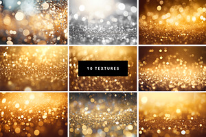 100 Gradient, Bokeh&Paper Bundle